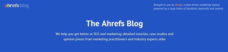 ahrefs Blog